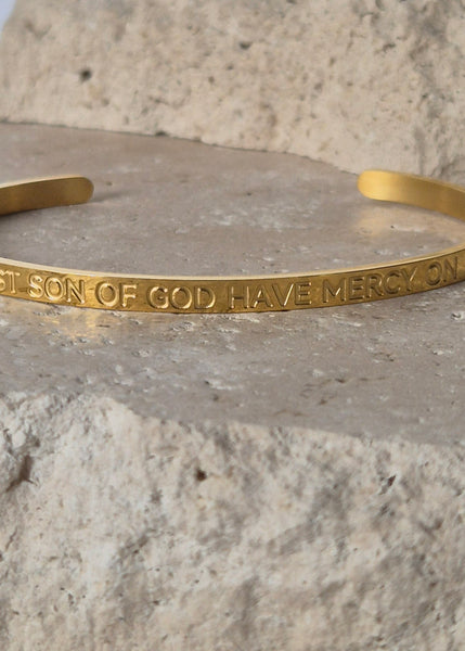 Jesus Prayer Cuff Bangle