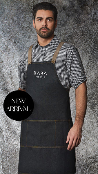 Personalised Denim Apron