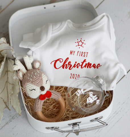 Personalised Mini Suitcase Christmas gift box - 2022 - madamsousouevents 