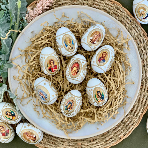 Forever Orthodox Icon Eggs - madamsousouevents 