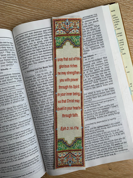 Orthodox Cross Tapestry Book Mark